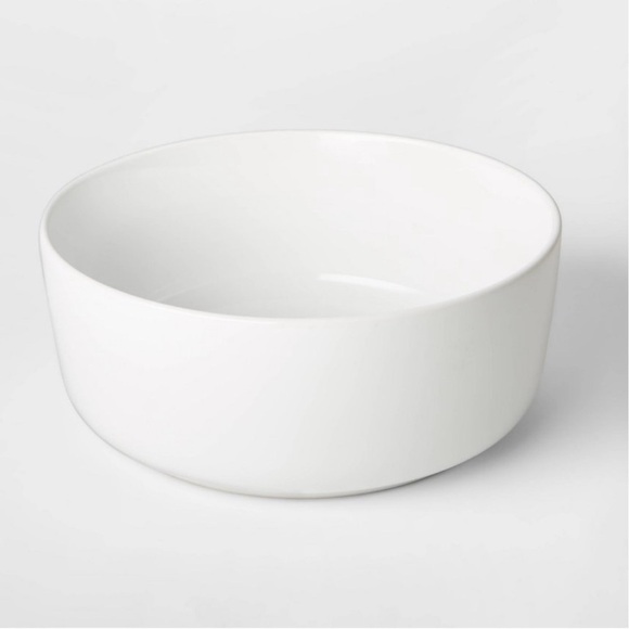 Threshold™ Large 139oz Modern White Bowl - Picture 3 of 3